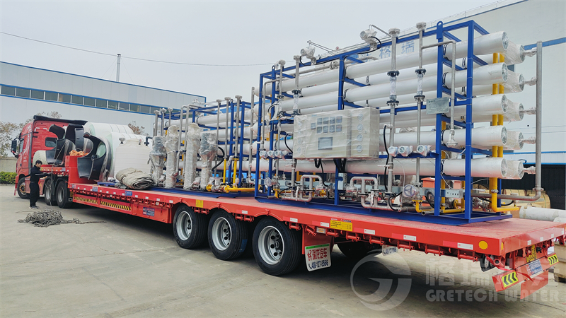 喜訊，又發(fā)貨啦！發(fā)貨廣東某鋼鐵企業(yè)2*10t/h除鹽水設備