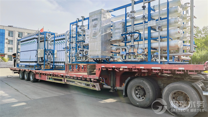 助力湖北某鋼鐵企業(yè)2*50t/h除鹽水改造項目一期設備，發(fā)往工程現(xiàn)場！
